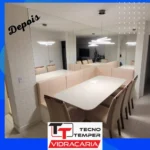 Painel Espelhos Depois Tecno Temper - Vidraçaria em Niterói // Box de Banheiros, Espelhos, Vidros, Janelas